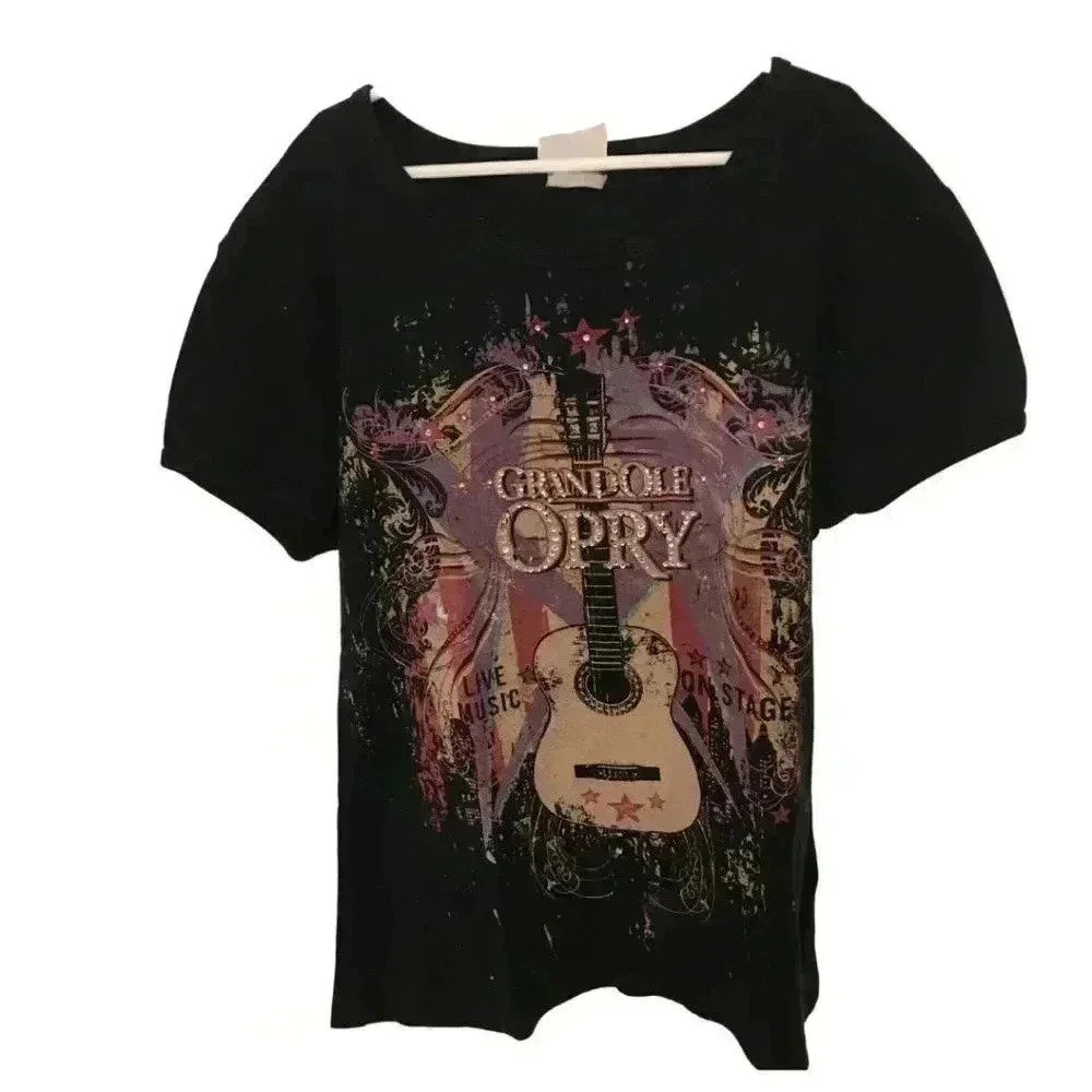 Grand Ole' Opry Girl's T-Shirt, Size Medium